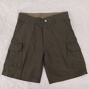 REI Mens Cargo Shorts Size 30 Cotton Nylon Blend Outdoor Hiking